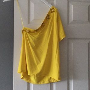 Trina Turk One Shoulder Top